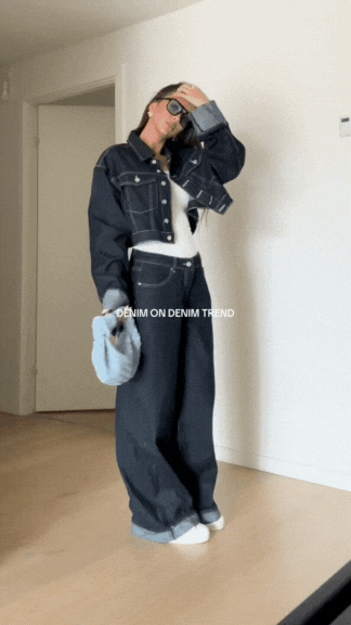 Denim Trinity Denim Set voor Trendsetters