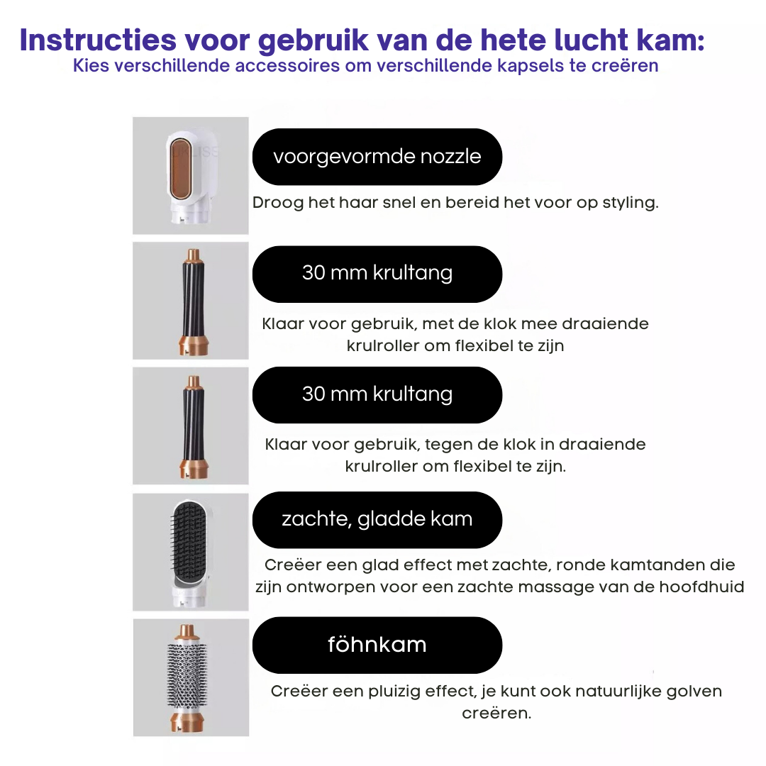 StyleMaster 5 in 1 Complete Hair Styler🎉