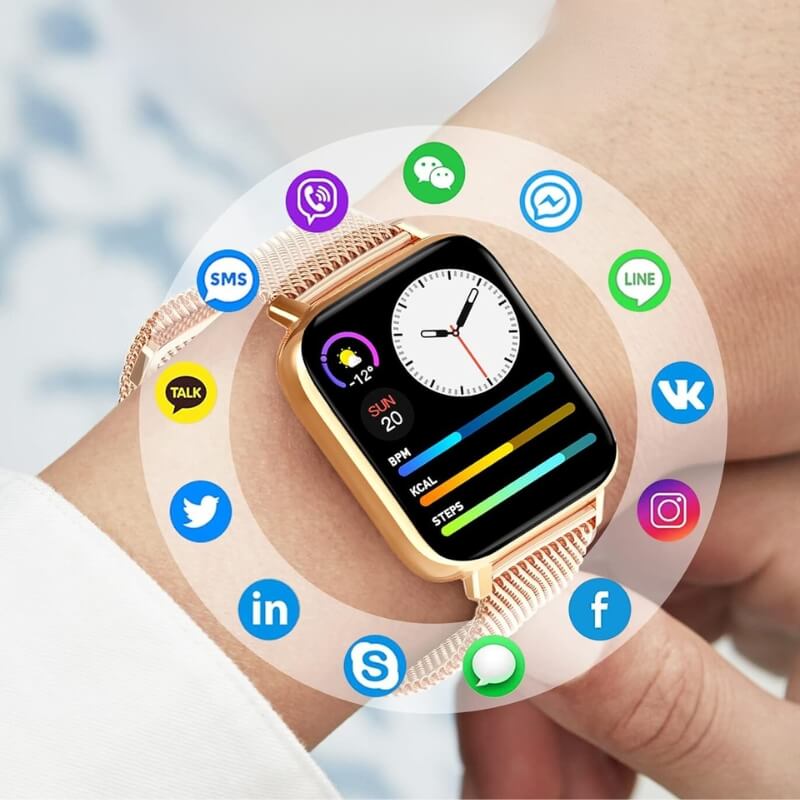 EdgeWear | Ervaar Slimme Technologie: De Geavanceerde Smartwatch voor iOS en Android!