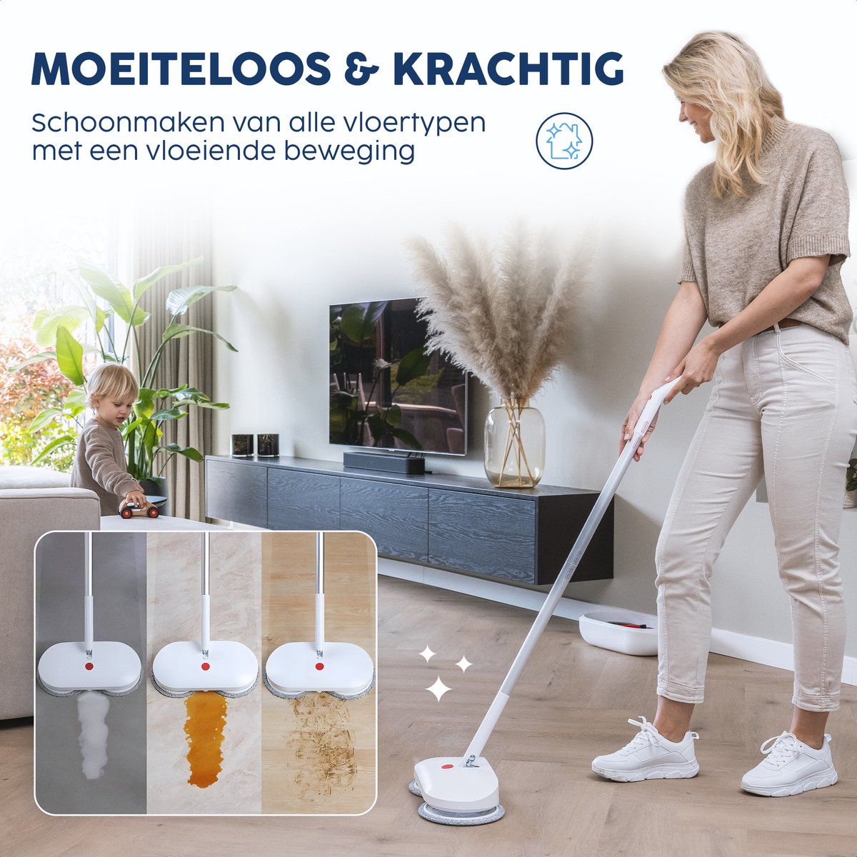 CleanSwift Magische 4-in-1 Dweil