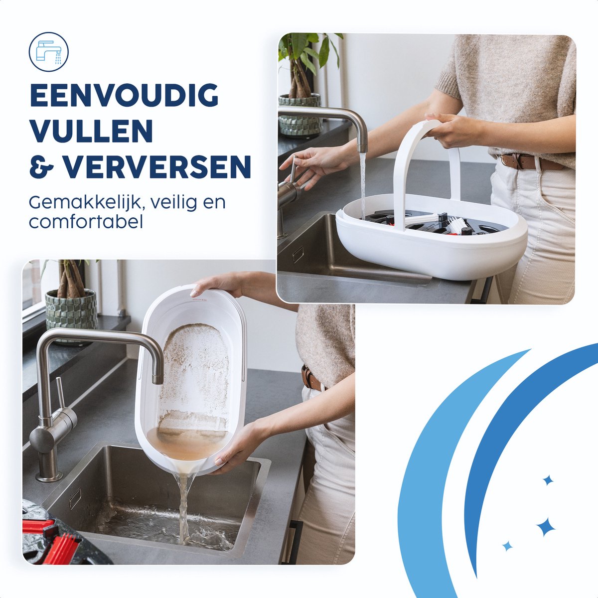 CleanSwift Magische 4-in-1 Dweil