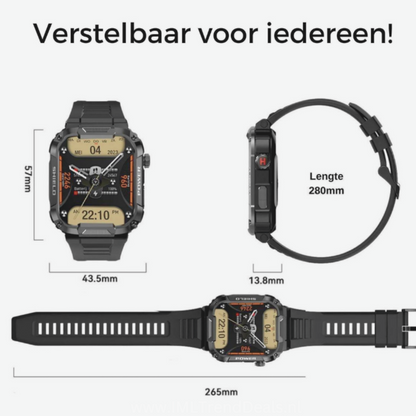 FlexiWatch Pro Onverwoestbare Smartwatch