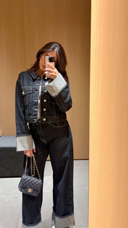 Denim Trinity Denim Set voor Trendsetters