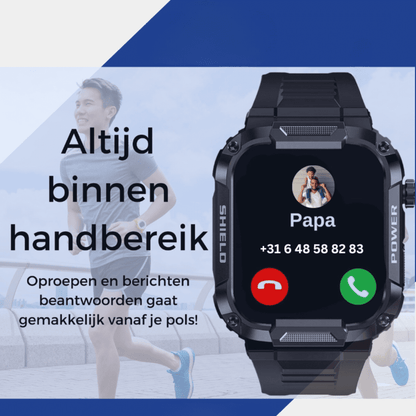 FlexiWatch Pro Onverwoestbare Smartwatch