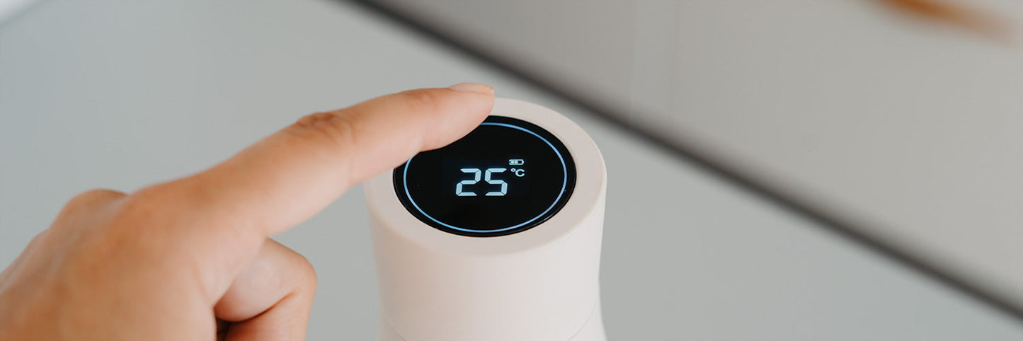 AquaGuard | Slimme Thermo Drink fles