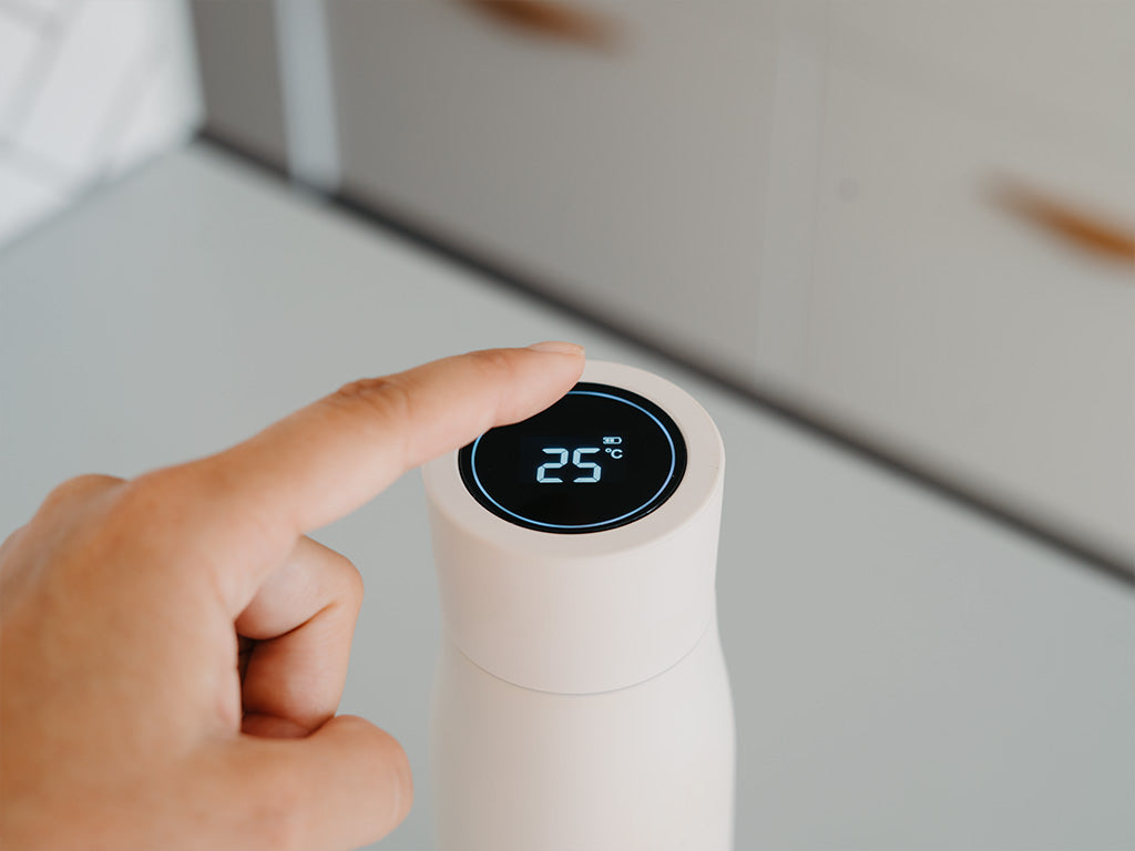 AquaGuard | Slimme Thermo Drink fles